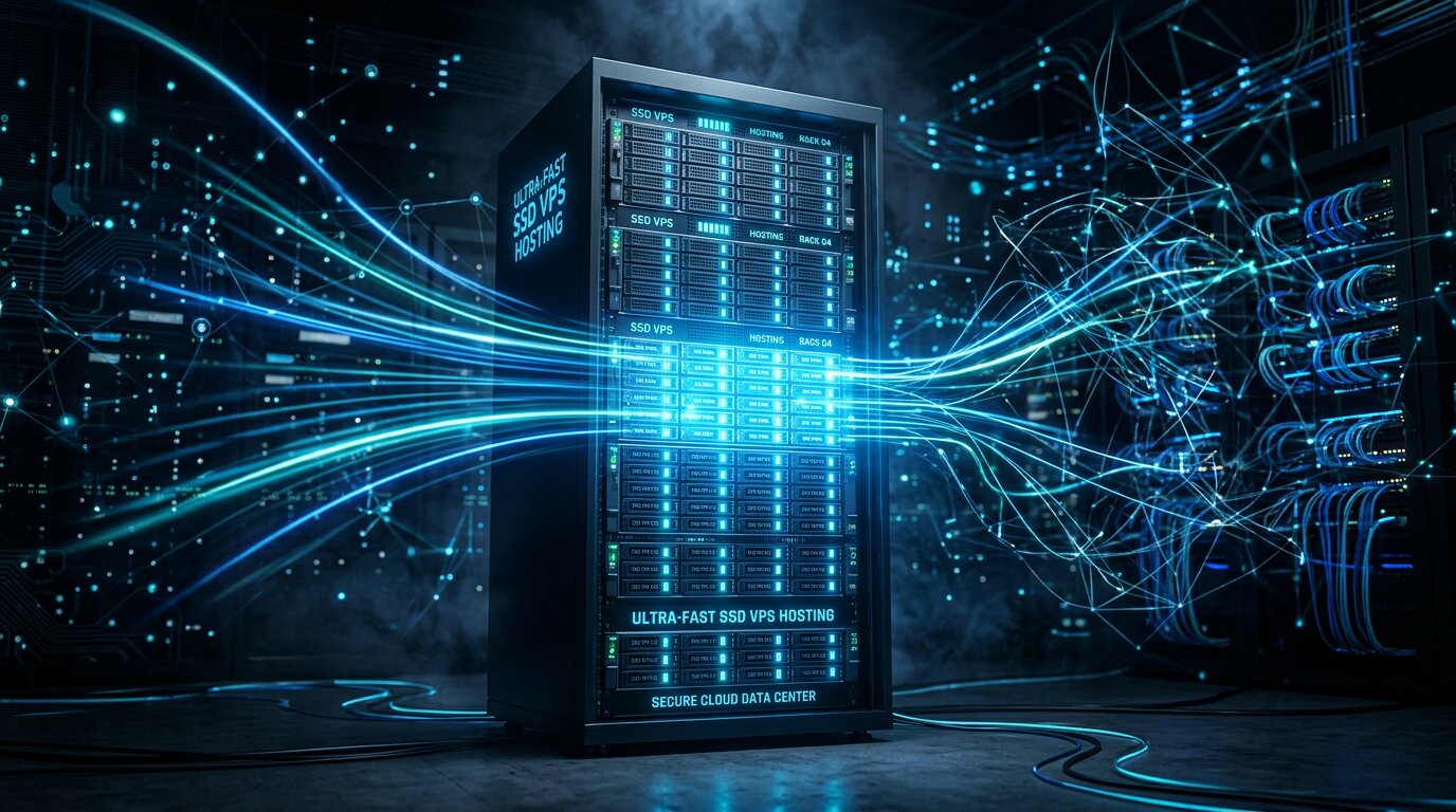 Предимства на SSD VPS хостинга